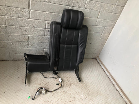 Range Rover L405 Seat Back Rear Near Side Leather Black 2013 to 2017