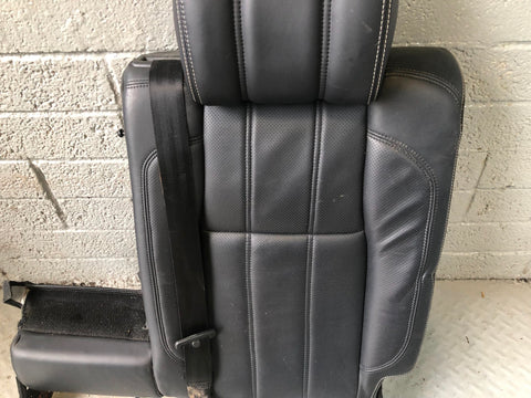 Range Rover L405 Seat Back Rear Near Side Leather Black 2013 to 2017