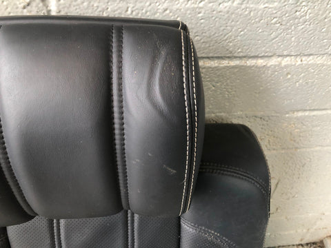 Range Rover L405 Seat Back Rear Near Side Leather Black 2013 to 2017