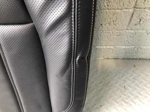 Range Rover L405 Seat Back Rear Near Side Leather Black 2013 to 2017