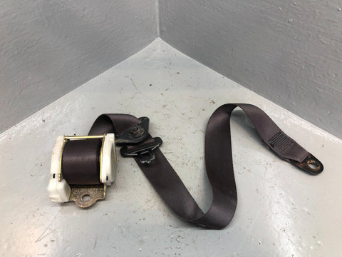 Range Rover P38 Seat Belt Near Side Rear Passenger Black 1994 to 2002