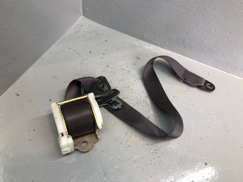 Range Rover P38 Seat Belt Near Side Rear Passenger Black 1994 to 2002