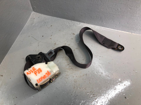Range Rover P38 Seat Belt Near Side Rear Passenger Black 1994 to 2002