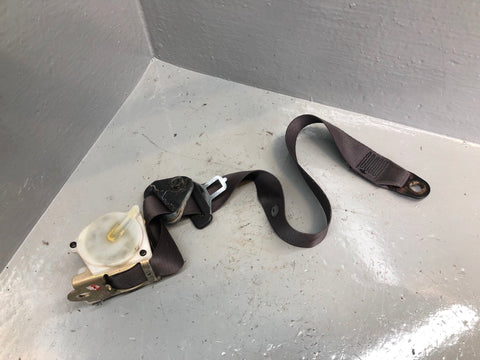 Range Rover P38 Seat Belt Near Side Rear Passenger Black 1994 to 2002