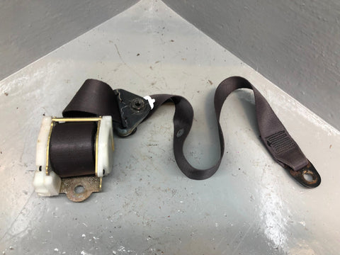 Range Rover P38 Seat Belt Near Side Rear Passenger Black 1994 to 2002