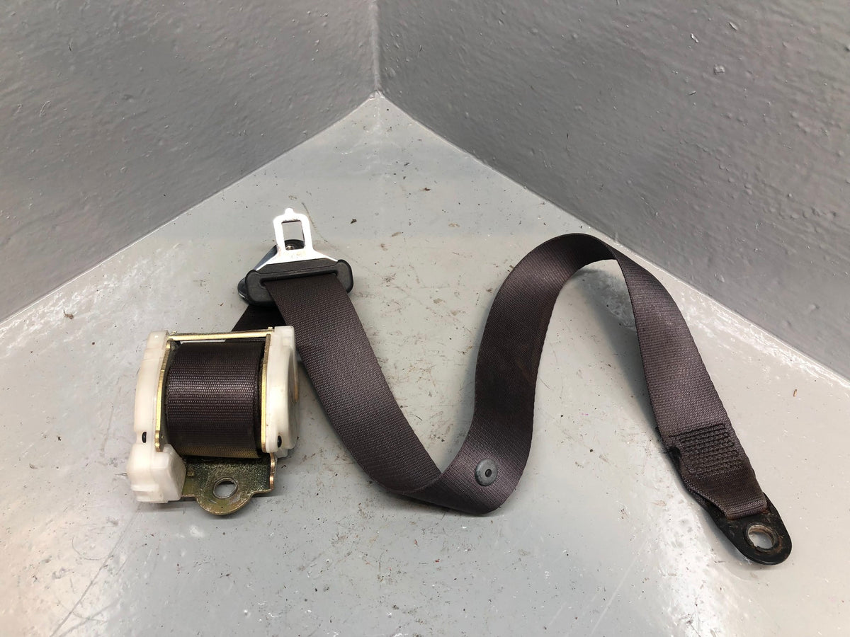 Range Rover P38 Seat Belt Off Side Rear Passenger Black 1994 to 2002