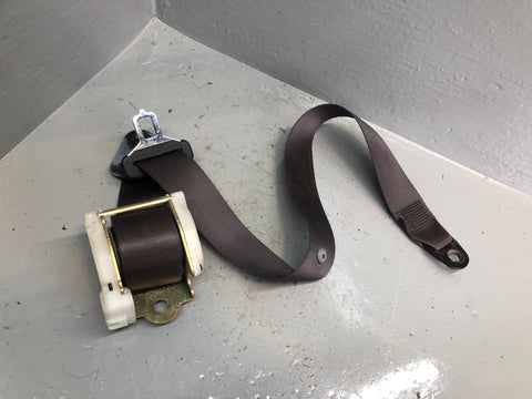 Range Rover P38 Seat Belt Off Side Rear Passenger Black 1994 to 2002