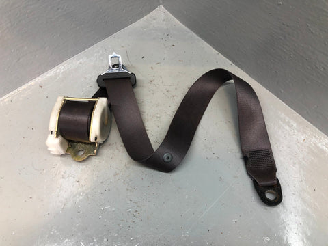 Range Rover P38 Seat Belt Off Side Rear Passenger Black 1994 to 2002