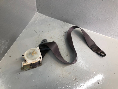 Range Rover P38 Seat Belt Off Side Rear Passenger Black 1994 to 2002