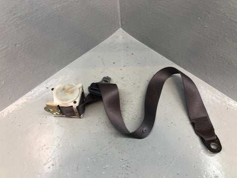 Range Rover P38 Seat Belt Off Side Rear Passenger Black 1994 to 2002