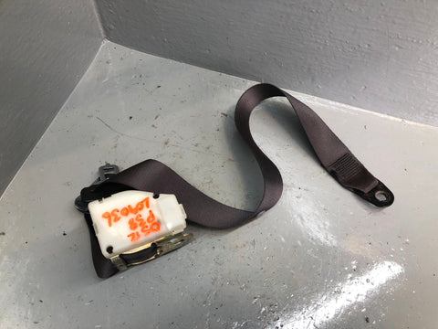 Range Rover P38 Seat Belt Off Side Rear Passenger Black 1994 to 2002