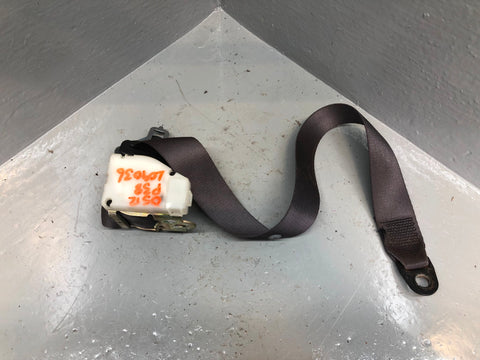 Range Rover P38 Seat Belt Off Side Rear Passenger Black 1994 to 2002