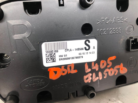 Range Rover L405 Seat Adjustment Switch Passenger Rear Right CPLA-14B566-SA