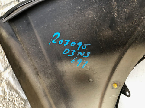 Discovery 3 Wing Near Side Front Java Black 697 Land Rover 2004 to 2009 R03095