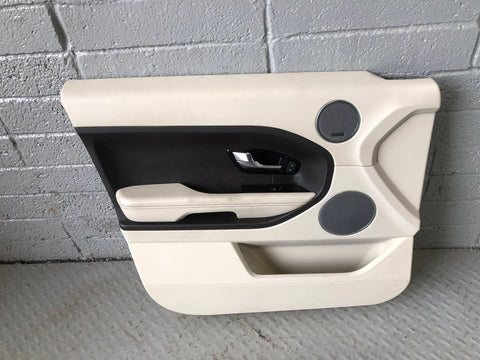 Range Rover Evoque Door Cards Set of 4 in Ivory L538 2011 to 2015 L02095