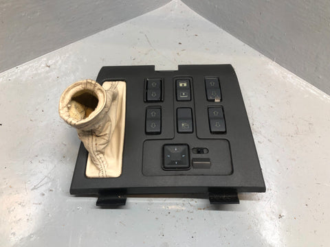 Range Rover P38 Window Switch Pack For Sunroof Black AMR2697 1994 to 2002