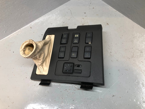 Range Rover P38 Window Switch Pack For Sunroof Black AMR2697 1994 to 2002