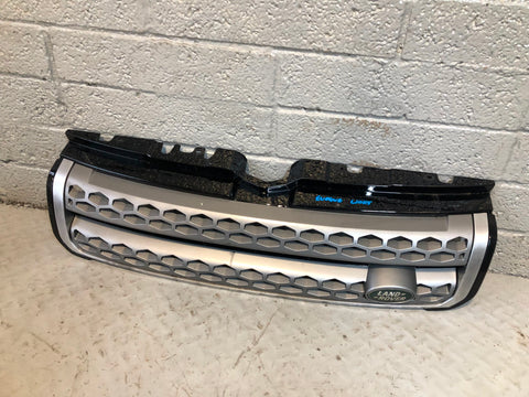 Range Rover Evoque Front Grille in Black and Silver Facelift L538 2016 to 2018