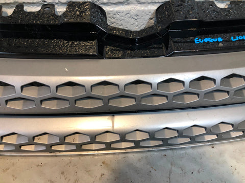 Range Rover Evoque Front Grille in Black and Silver Facelift L538 2016 to 2018