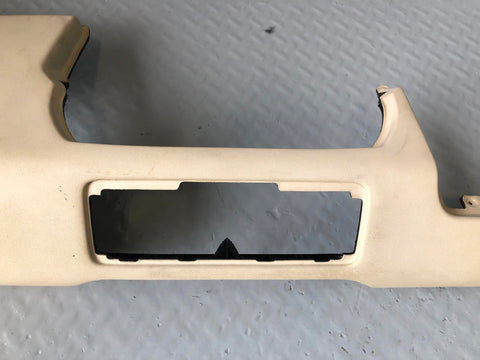 Range Rover L322 Dash Panel Lower Trim Surround in Parchment 2002 to 2006