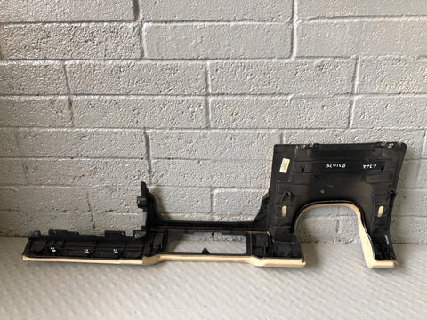 Range Rover L322 Dash Panel Lower Trim Surround in Parchment 2002 to 2006