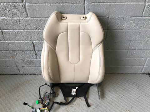 Range Rover Evoque Seat Back Front Off Side Right Leather Ivory 2011 to 2015