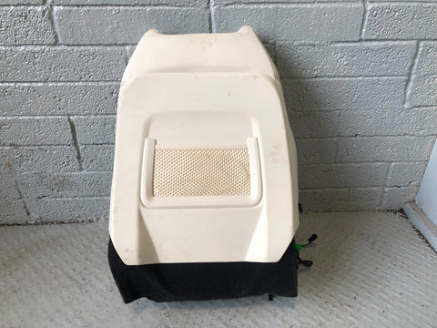 Range Rover Evoque Seat Back Front Off Side Right Leather Ivory 2011 to 2015