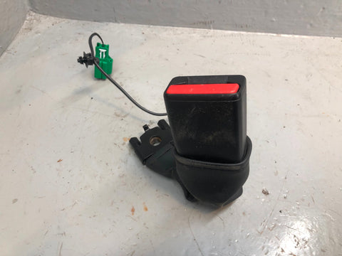 Range Rover L405 Seat Belt Buckle Clasp Centre Rear Black Leather 2013 to 2017