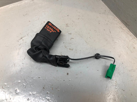 Range Rover L405 Seat Belt Buckle Clasp Centre Rear Black Leather 2013 to 2017