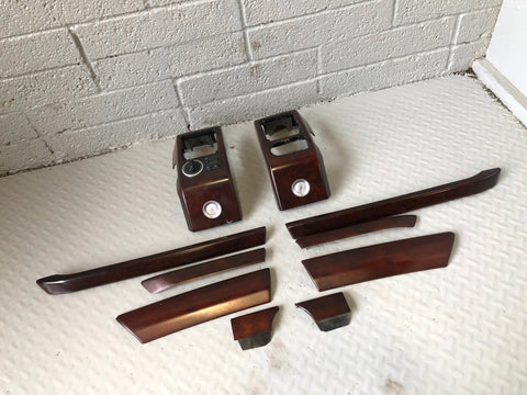 Range Rover L322 Trim Kit Dashboard Burr Wood Land Rover 2002 to 2006 R31075