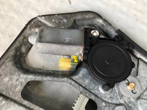 Range Rover P38 Window Regulator and Motor Near Side Rear 1994 to 2002
