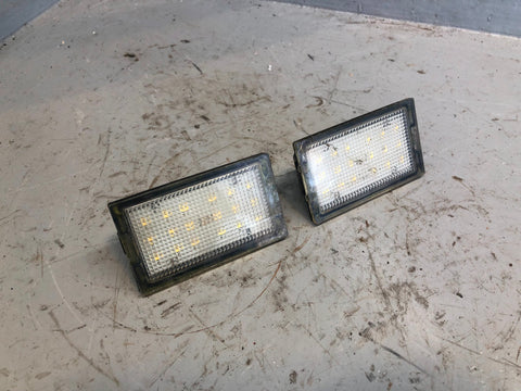 Range Rover Sport Number Plate LED Lights Pair L320 2005 to 2013 L30125