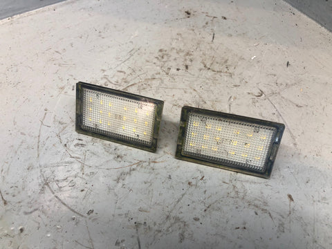 Range Rover Sport Number Plate LED Lights Pair L320 2005 to 2013 L30125