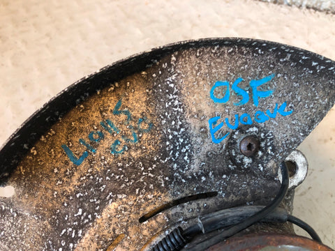 Range Rover Evoque Front Hub Off Side Assembly ABS Sensor Shield L538 L10115