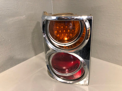 Range Rover L322 Tail Lamp Clusters Rear Lights Pair Chrome Trim 2002 to 2006