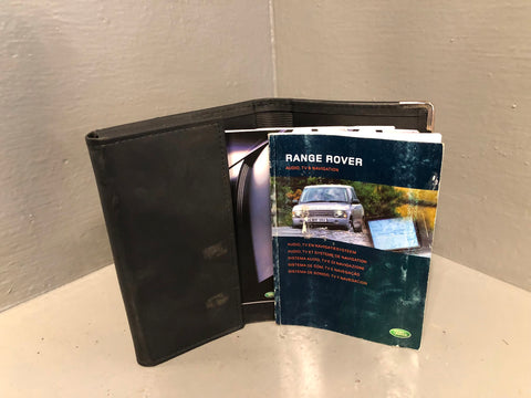 Range Rover L322 Handbook Manual User Guides in Wallet Pre-Facelift R31075