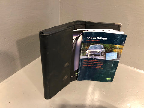 Range Rover L322 Handbook Manual User Guides in Wallet Pre-Facelift R31075