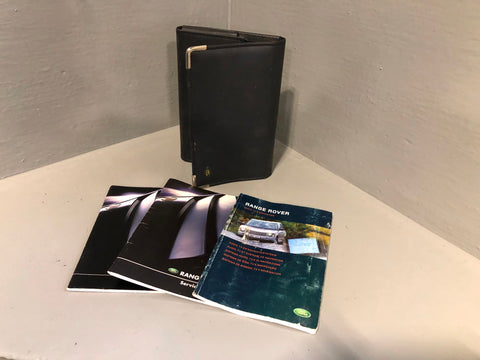 Range Rover L322 Handbook Manual User Guides in Wallet Pre-Facelift R31075