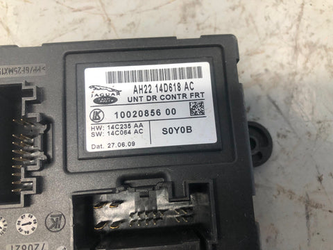 Range Rover Sport Off Side Front Door Control Module ECU AH22 14D618 AC L320