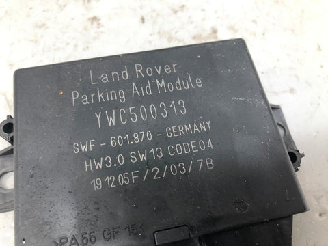 Range Rover Sport Parking Aid Module ECU Land Rover YWC500313 No Buzzer