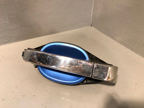 Range Rover L322 Door Handle in Monte Carlo Blue Off Side Rear 2002 to 2006