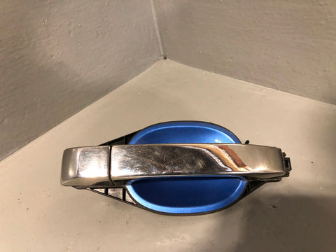 Range Rover L322 Door Handle in Monte Carlo Blue Off Side Rear 2002 to 2006