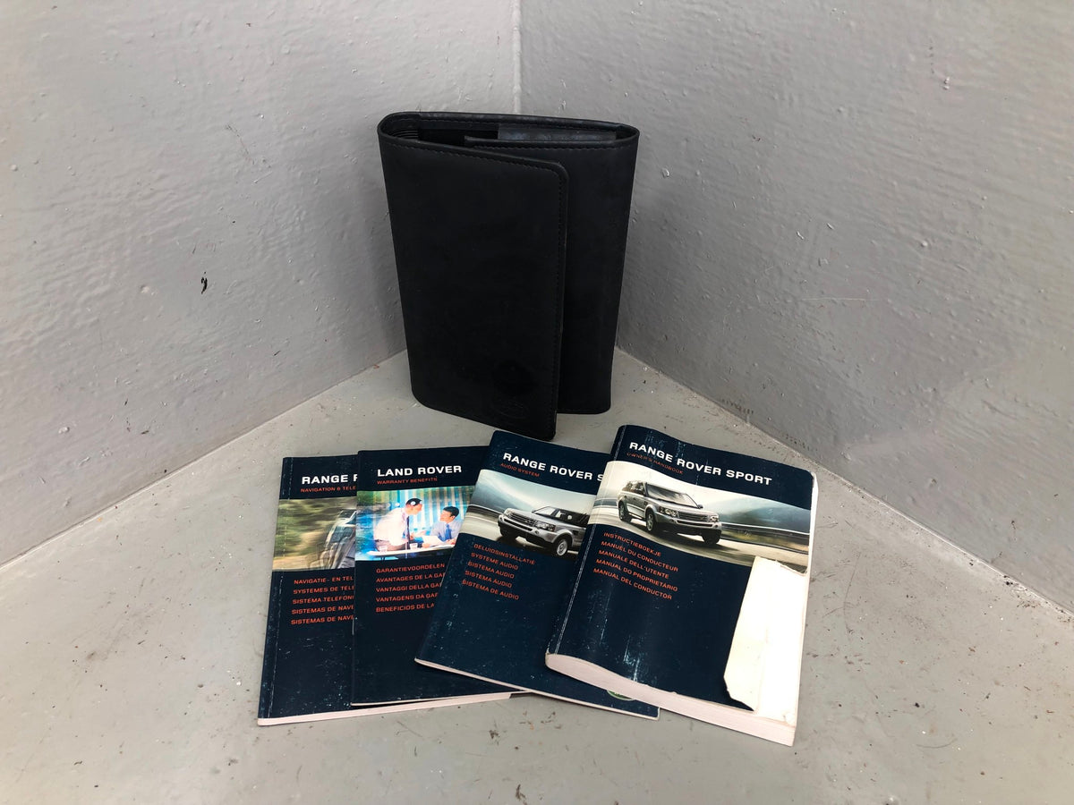Range Rover Sport Handbook Manual User Guides in Wallet 2005 to 2009 D15056