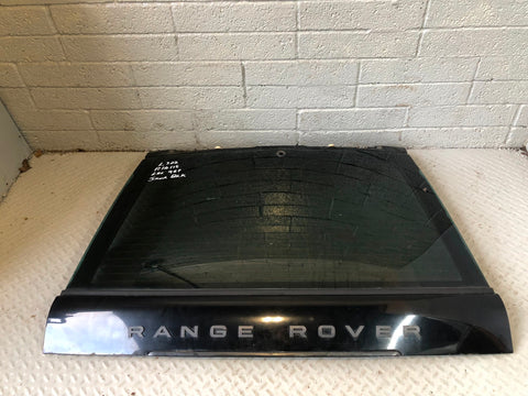 Range Rover L322 Tailgate Upper with Glass Java Black 2002 to 2013 R14115