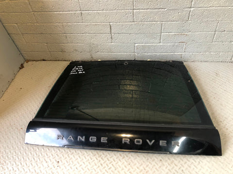 Range Rover L322 Tailgate Upper with Glass Java Black 2002 to 2013 R14115