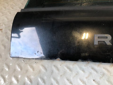 Range Rover L322 Tailgate Upper with Glass Java Black 2002 to 2013 R14115