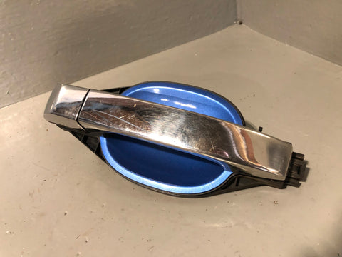 Range Rover L322 Door Handle in Monte Carlo Blue Near Side Rear 2002 to 2006