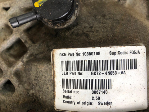 Discovery Sport Rear Diff GK72 4N053 AA L550 Gen 5 Land Rover 2014 to 2017