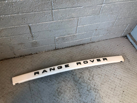 Range Rover Sport Tailgate Lower Trim Panel in Alaska White L320 2009 to 2013