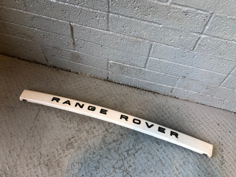 Range Rover Sport Tailgate Lower Trim Panel in Alaska White L320 2009 to 2013